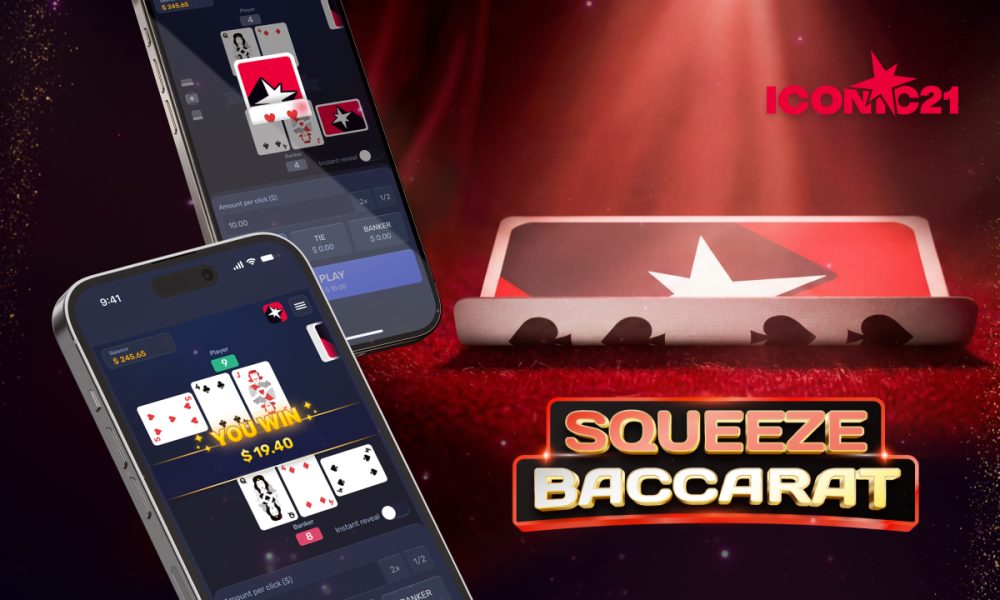 iconic21-launches-squeeze-baccarat-rng-game-with-player-controlled-reveal