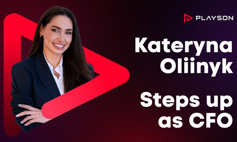 playson-promotes-kateryna-oliinyk-to-cfo