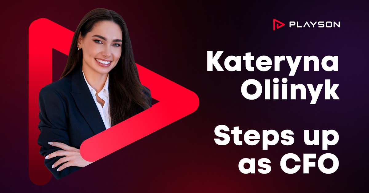 playson-promotes-kateryna-oliinyk-to-cfo