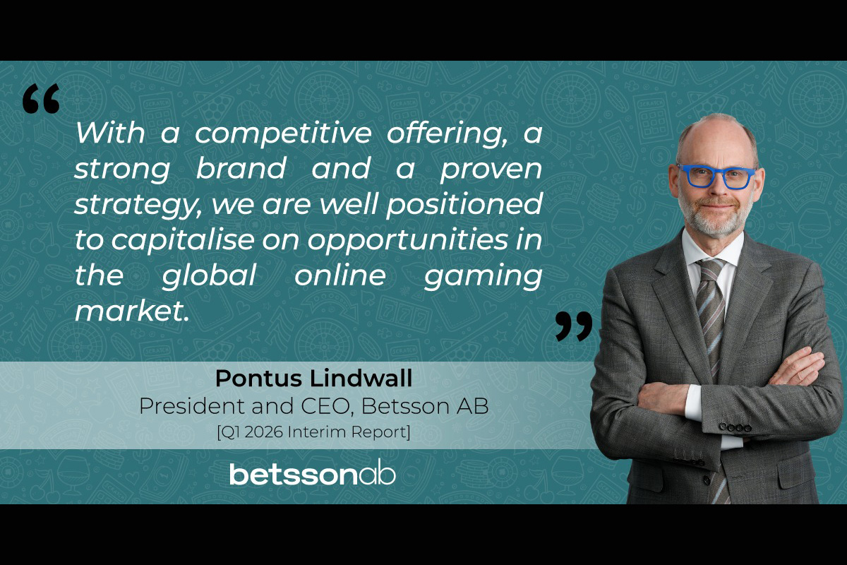 betsson-ab-publishes-its-interim-report-for-the-first-quarter-of-2026