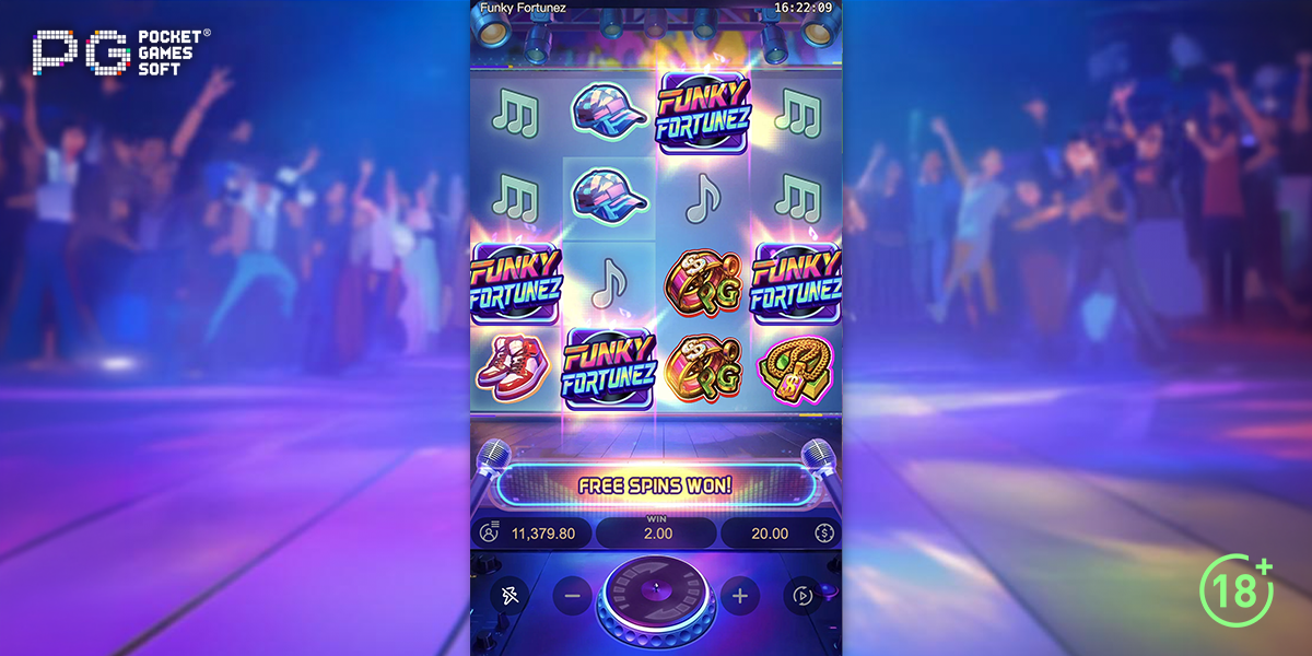 pg-soft-releases-funky-fortunez-slot-with-prize-symbol-upgrades