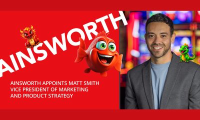 ainsworth-appoints-matt-smith-as-vp-of-marketing-and-product-strategy