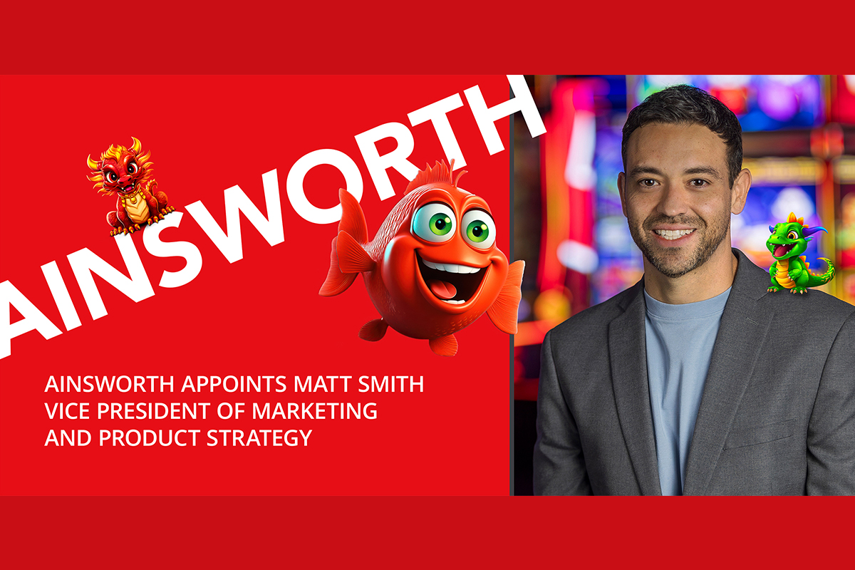 ainsworth-appoints-matt-smith-as-vp-of-marketing-and-product-strategy