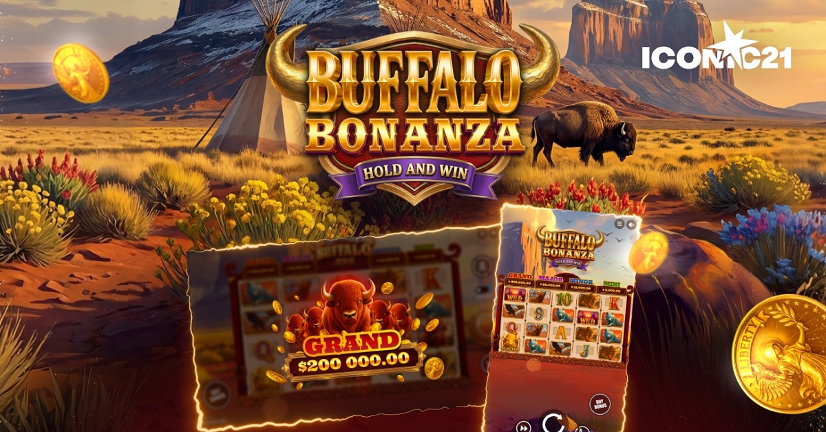 iconic21-adds-buffalo-bonanza-hold-&-win-to-its-buffalo-slot-series