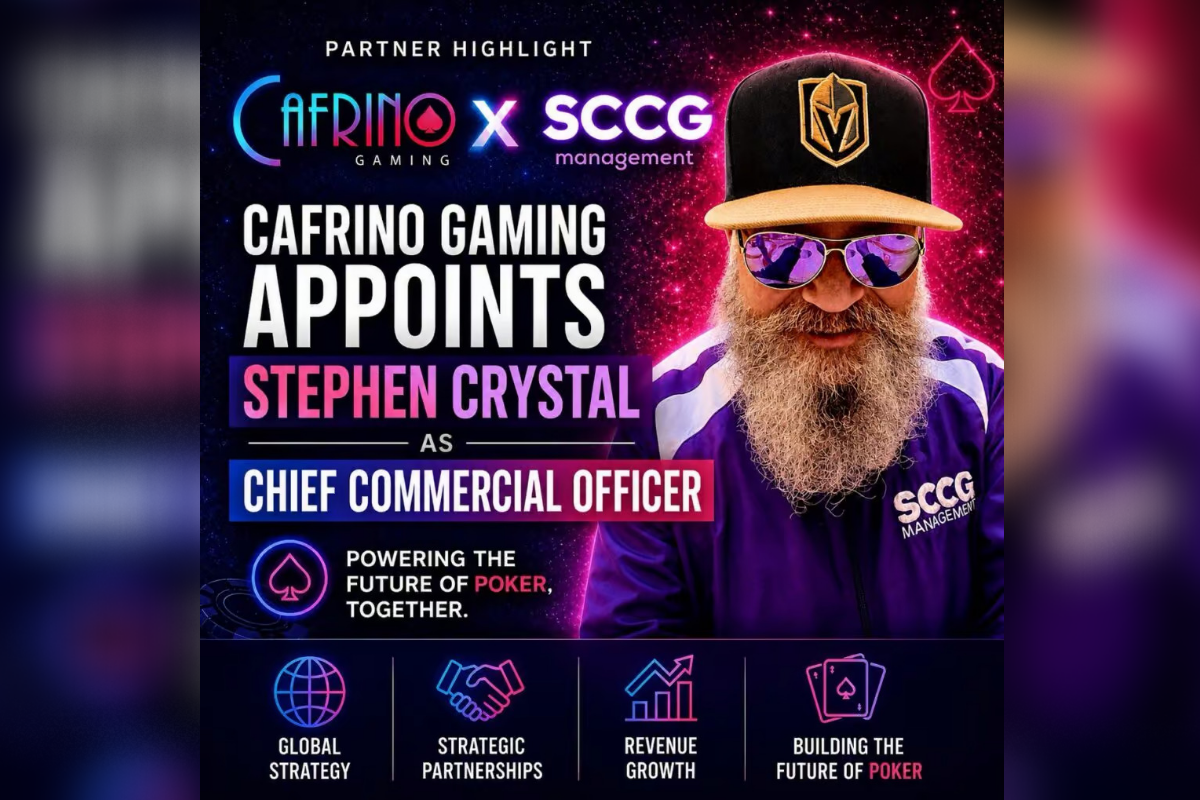 cafrino-gaming-appoints-stephen-crystal-as-chief-commercial-officer