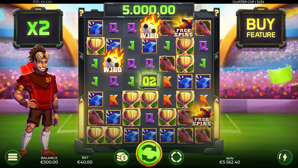 caleta-gaming-launches-cluster-cup-high-volatility-football-themed-slot