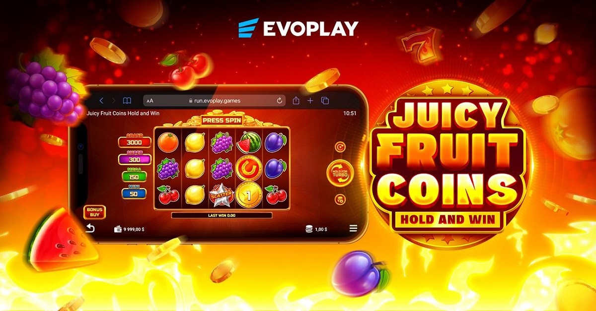 evoplay-launches-juicy-fruit-coins-hold-and-win-slot
