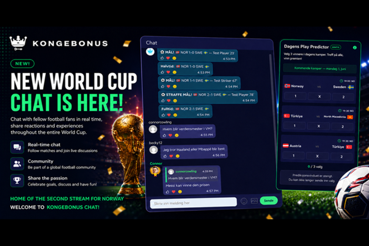 kongebonus-launches-world-cup-hub-with-live-chat-and-pick’em-game
