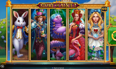 spinomenal-releases-story-of-alice-2-slot-with-four-stage-free-spins-journey
