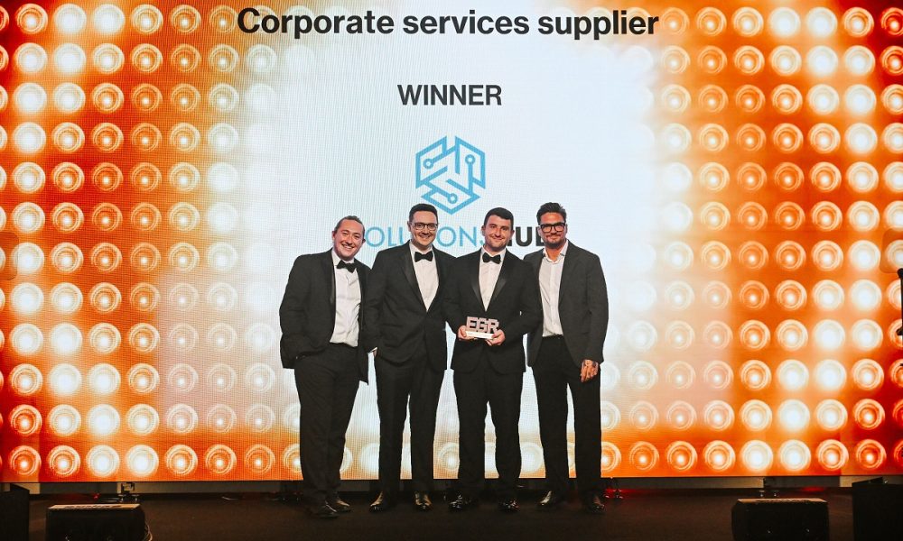 solutionshub-wins-corporate-services-supplier-award-at-egr-b2b-awards-2026