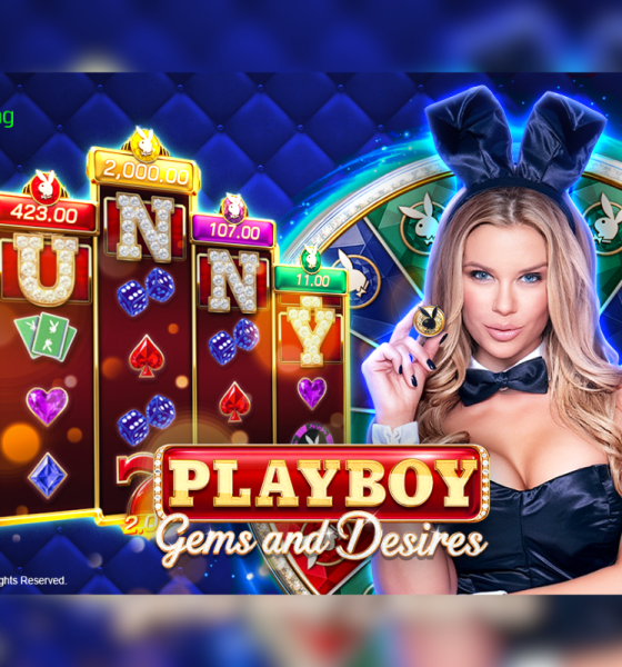 microgaming-launches-new-playboy-branded-slot,-playboy-gems-and-desires
