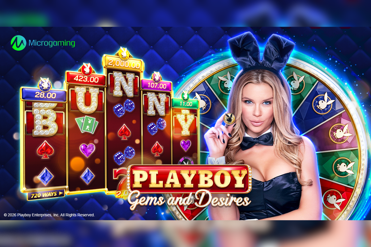 microgaming-launches-new-playboy-branded-slot,-playboy-gems-and-desires