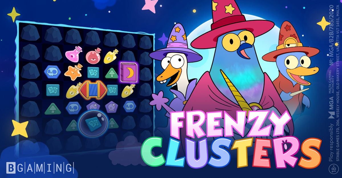 bgaming-releases-frenzy-clusters-slot-with-expanding-grid-feature