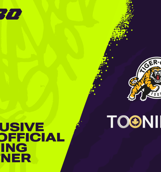 tooniebet-named-exclusive-igaming-partner-of-the-hamilton-tiger-cats