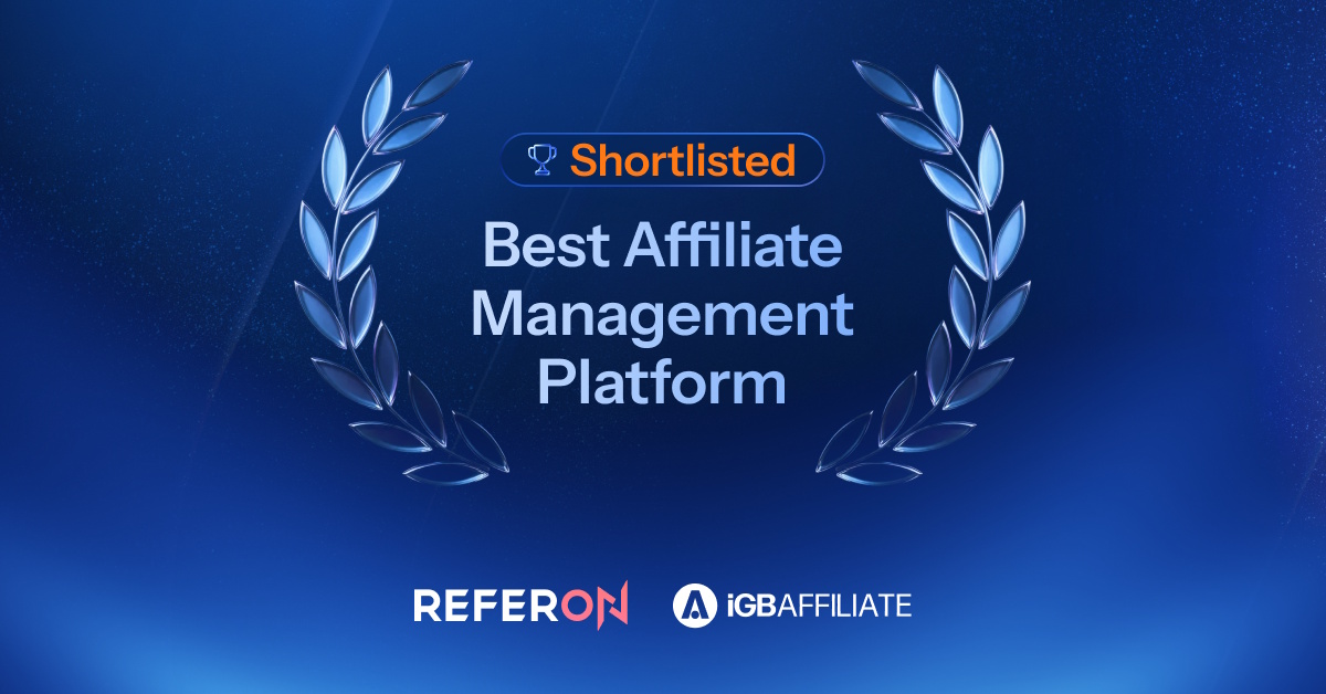 referon-shortlisted-for-best-affiliate-management-platform-at-igb-awards-2026