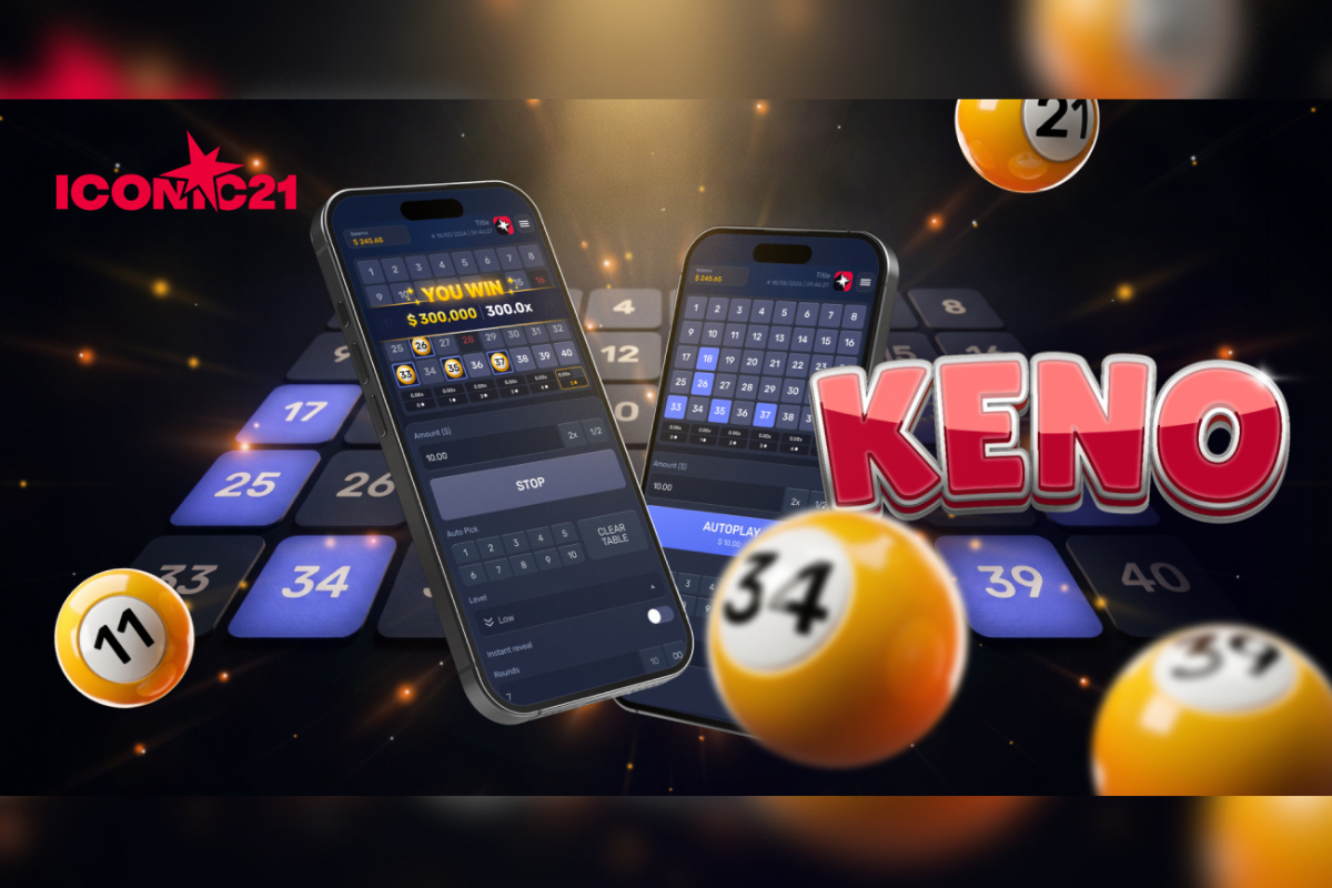iconic21-launches-keno-with-three-risk-levels-and-1,000x-max-multiplier